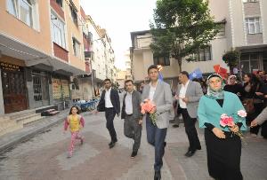 Yenigün Mahallesi Sevgi Yürüyüşü